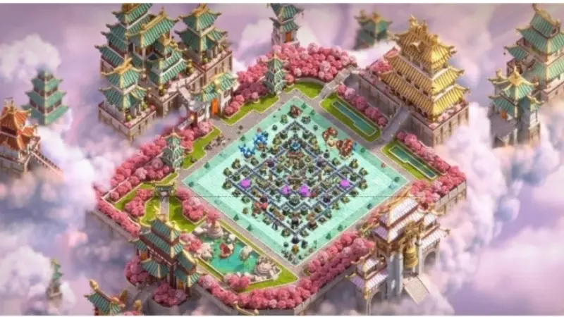 Sky Palace Easter eggs Clash of Clans